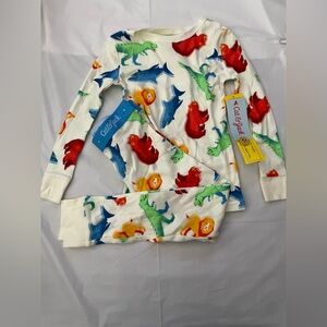 Cat & Jack Kids Pajamas Animal Print Bears,Dinosaurs,Sharks,Lions Size 4 NWT